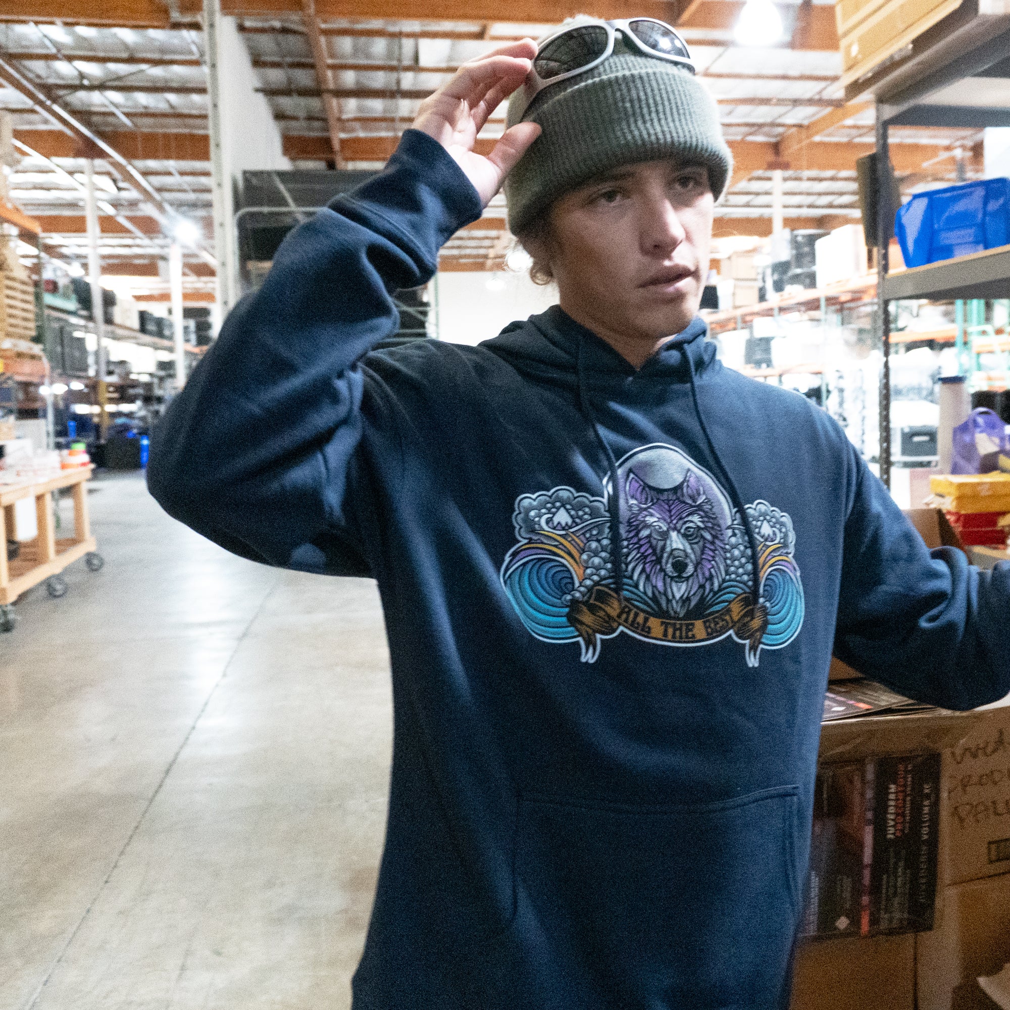 HHHowler Lightweight Hoodie // Navy Blazer – 1910 | JAPAN OFFICIAL