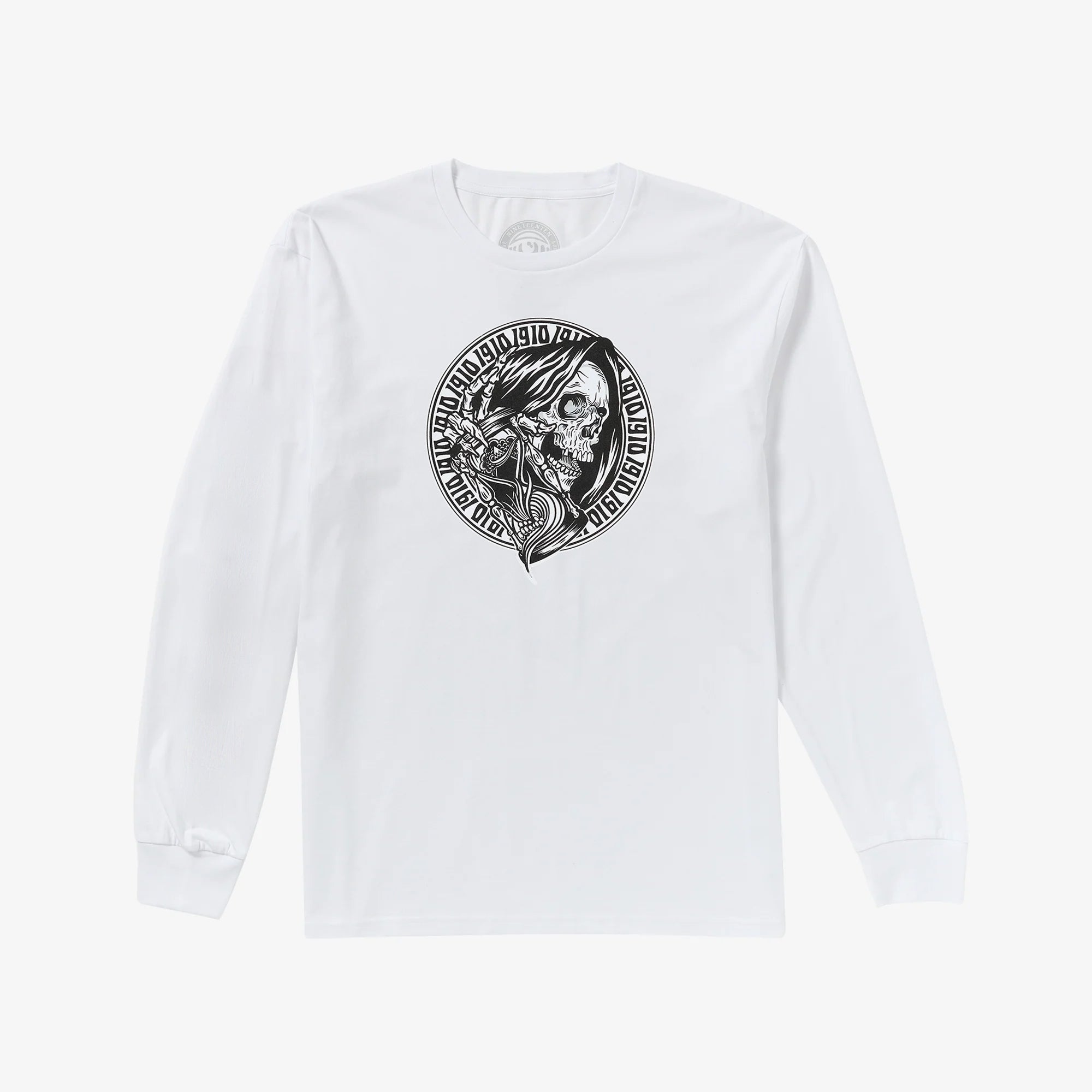 Times Up L/S T-Shirt // White – 1910 | JAPAN OFFICIAL SITE