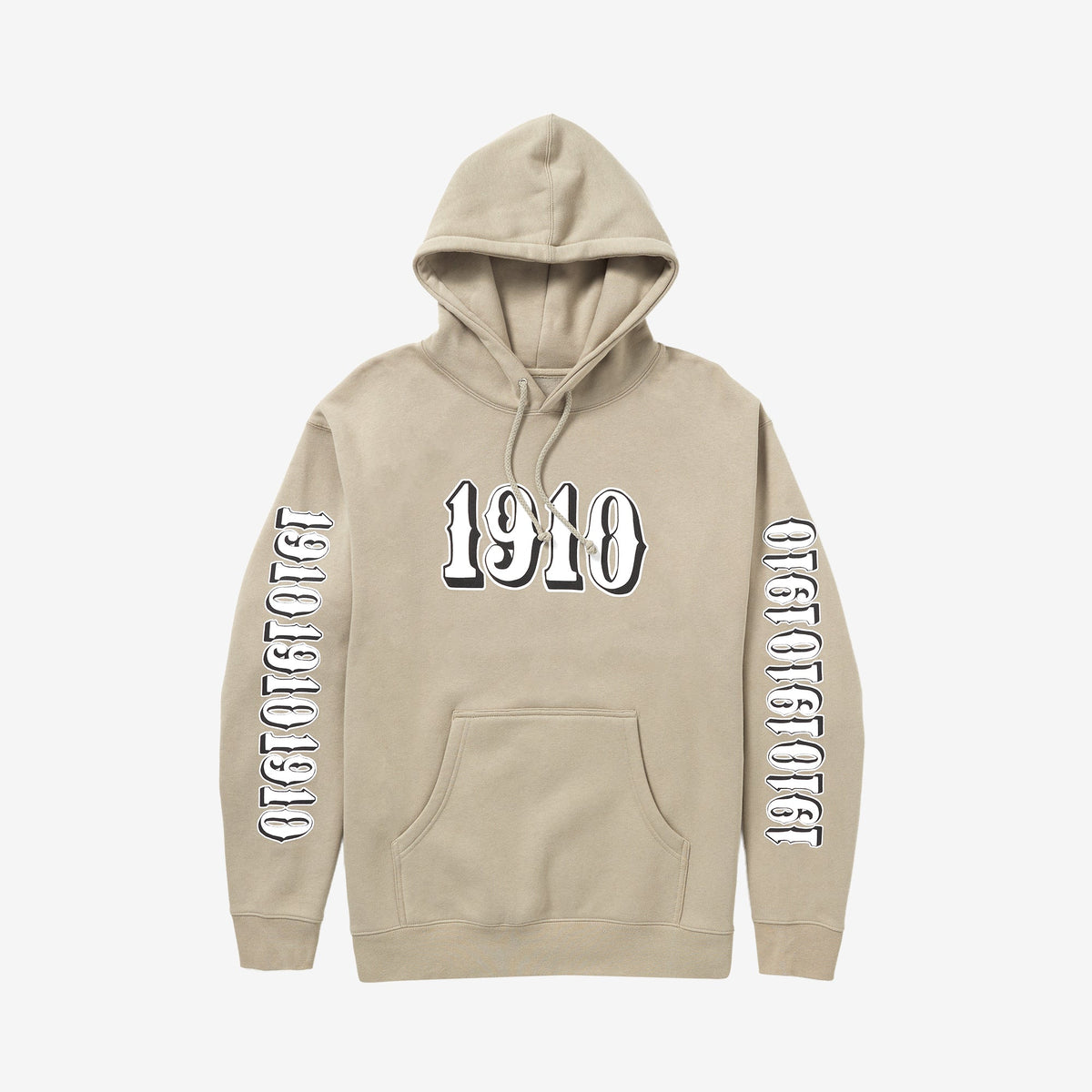 OG Font Pullover Fleece // Cement