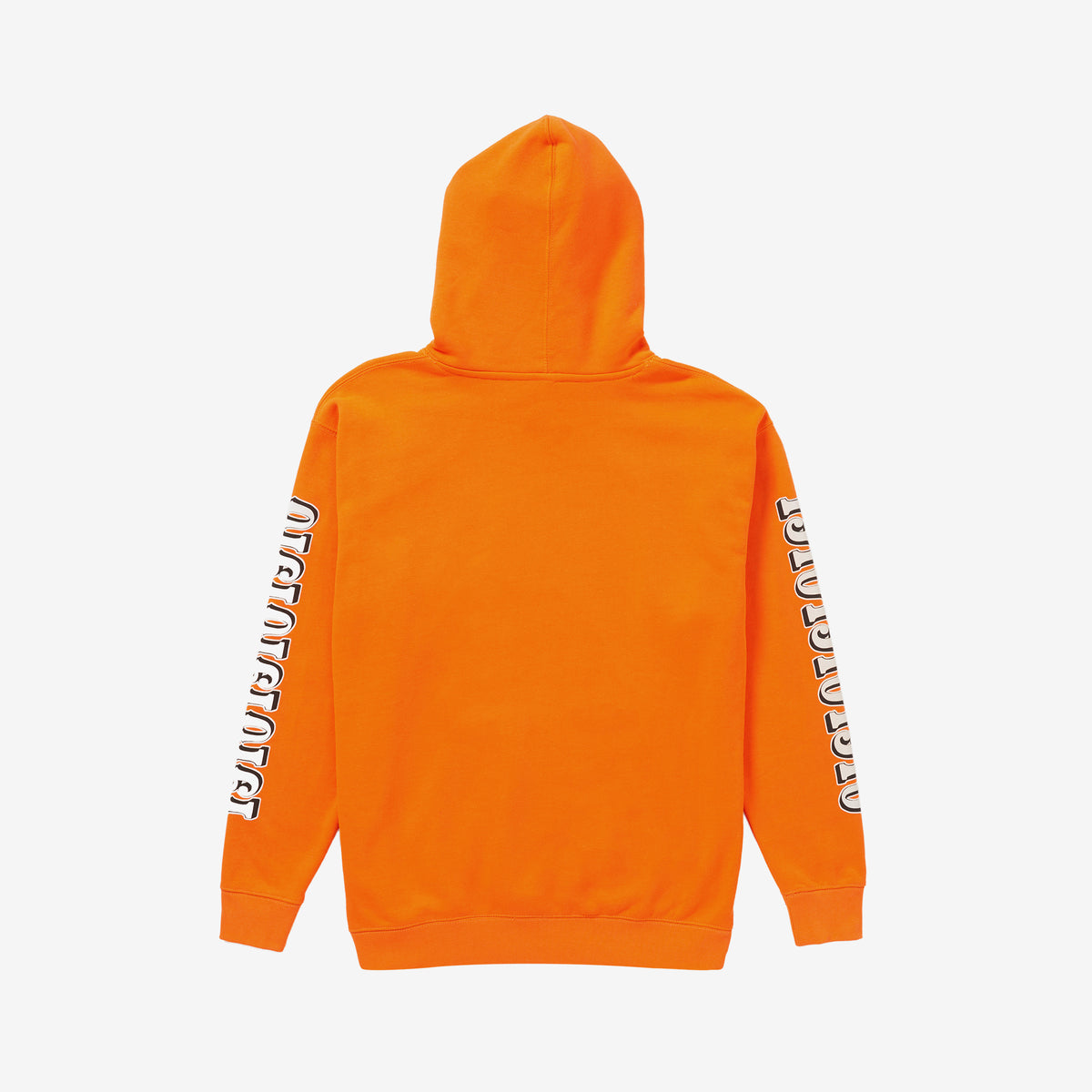 OG Font Pullover Fleece // Orange