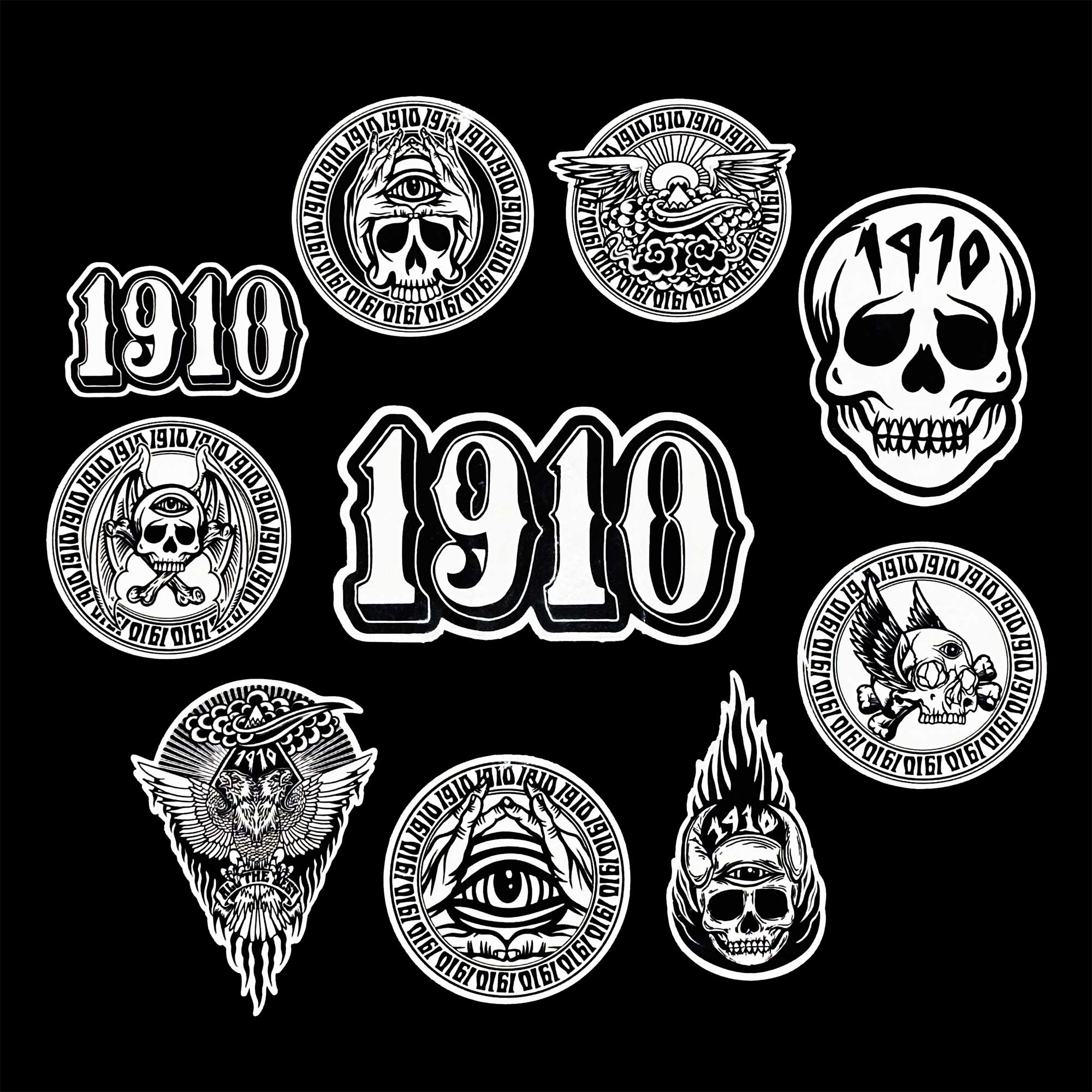 1910 Artworks Sticker Pack – 1910 | JAPAN OFFICIAL SITE