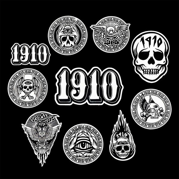 1910 Artworks Sticker Pack