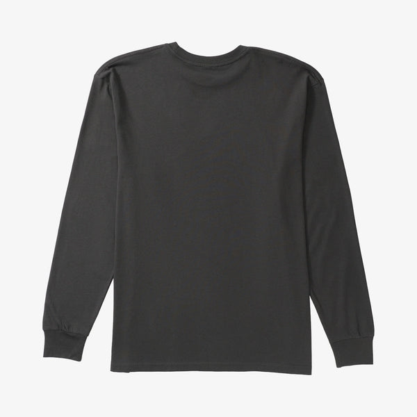 3 Up LS Tee // Vintage Black