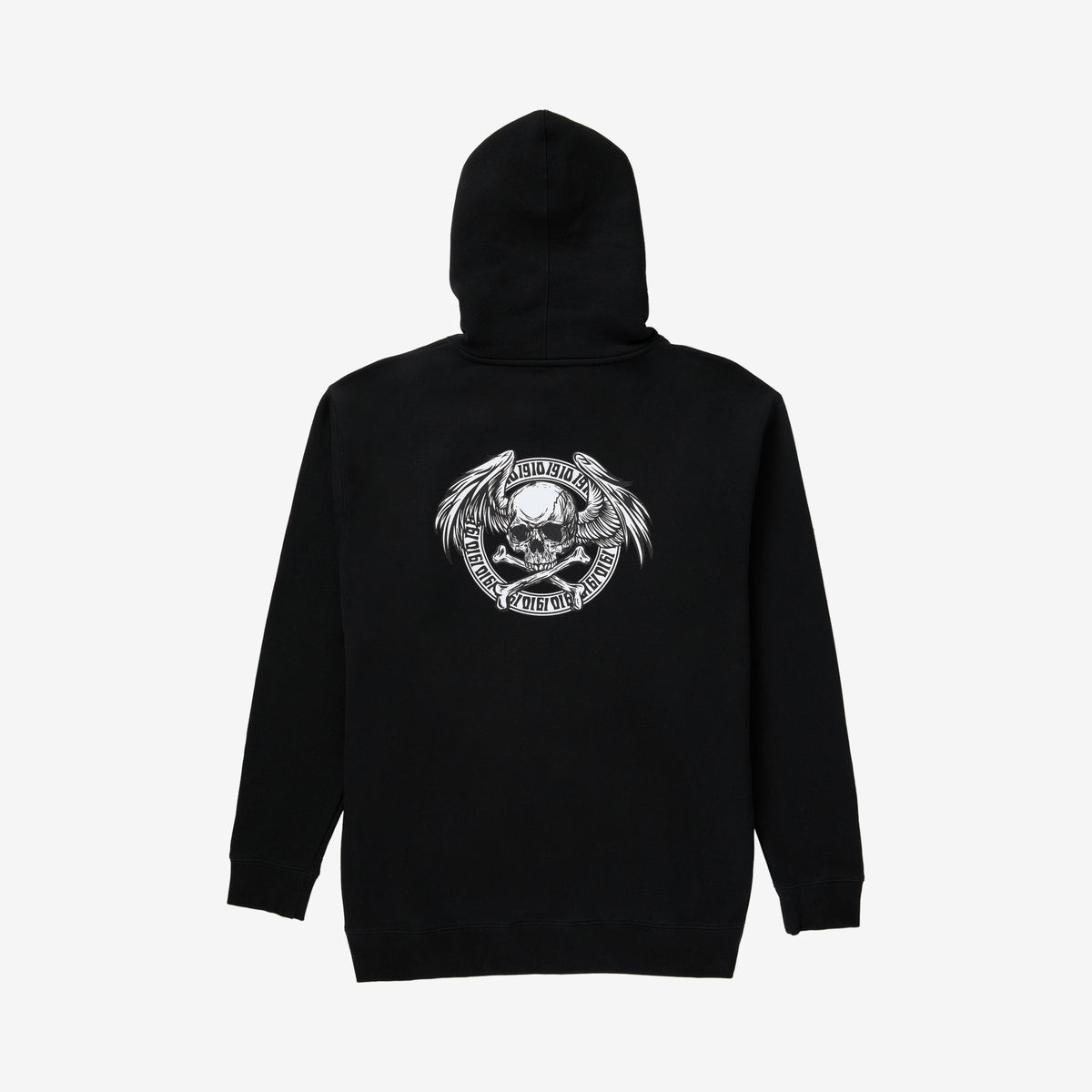 Heros Never Die Pullover Hoodie // Black