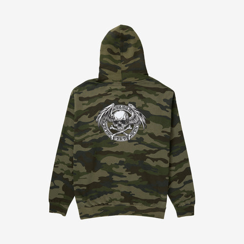 Heros Never Die Pullover Hoodie // Camo