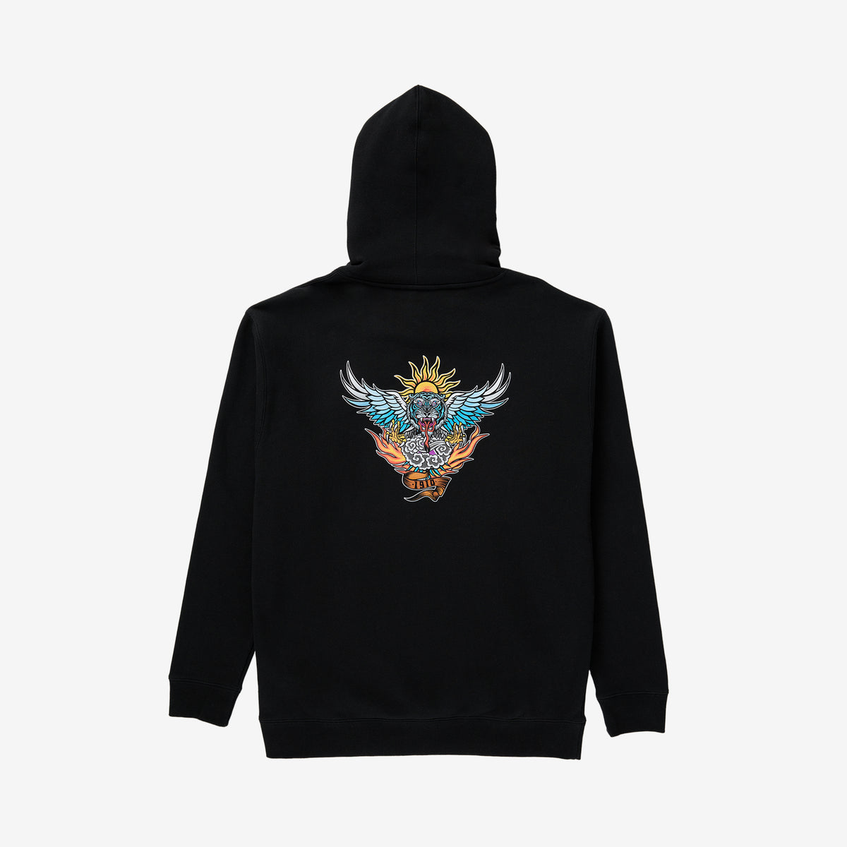 Death From Above Pullover Hoodie // Black