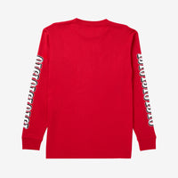 OG Font LS Tee // Red