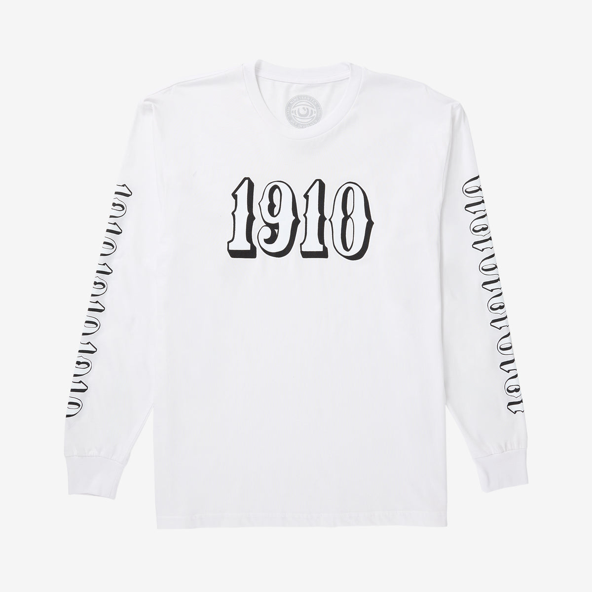 OG Font LS Tee // White