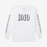 OG Font LS Tee // White