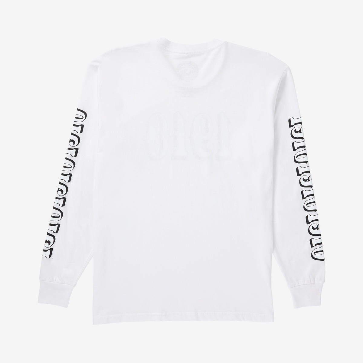OG Font LS Tee // White