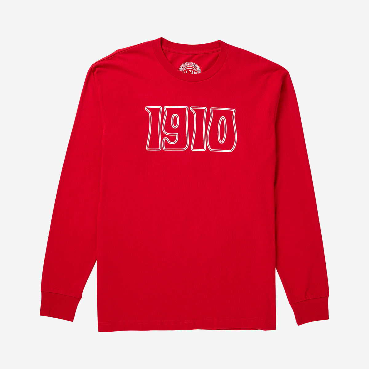 Heros Never Die LS Tee // Red