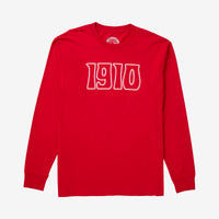 Heros Never Die LS Tee // Red
