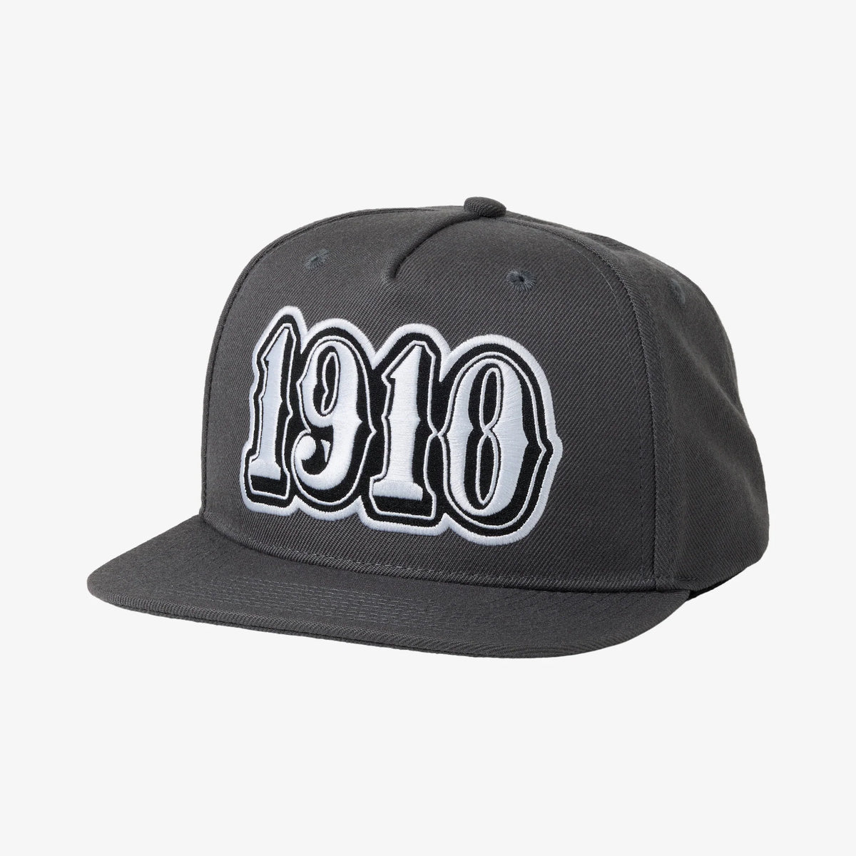 OG Patched 5 Panel Hat // Gray
