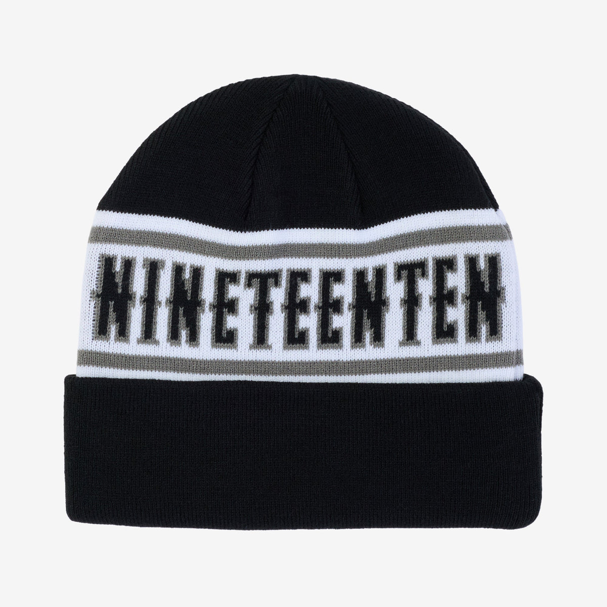 Hi Card Beanie // BLACK