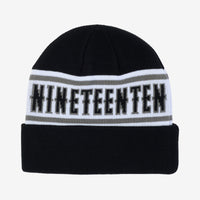 Hi Card Beanie // BLACK