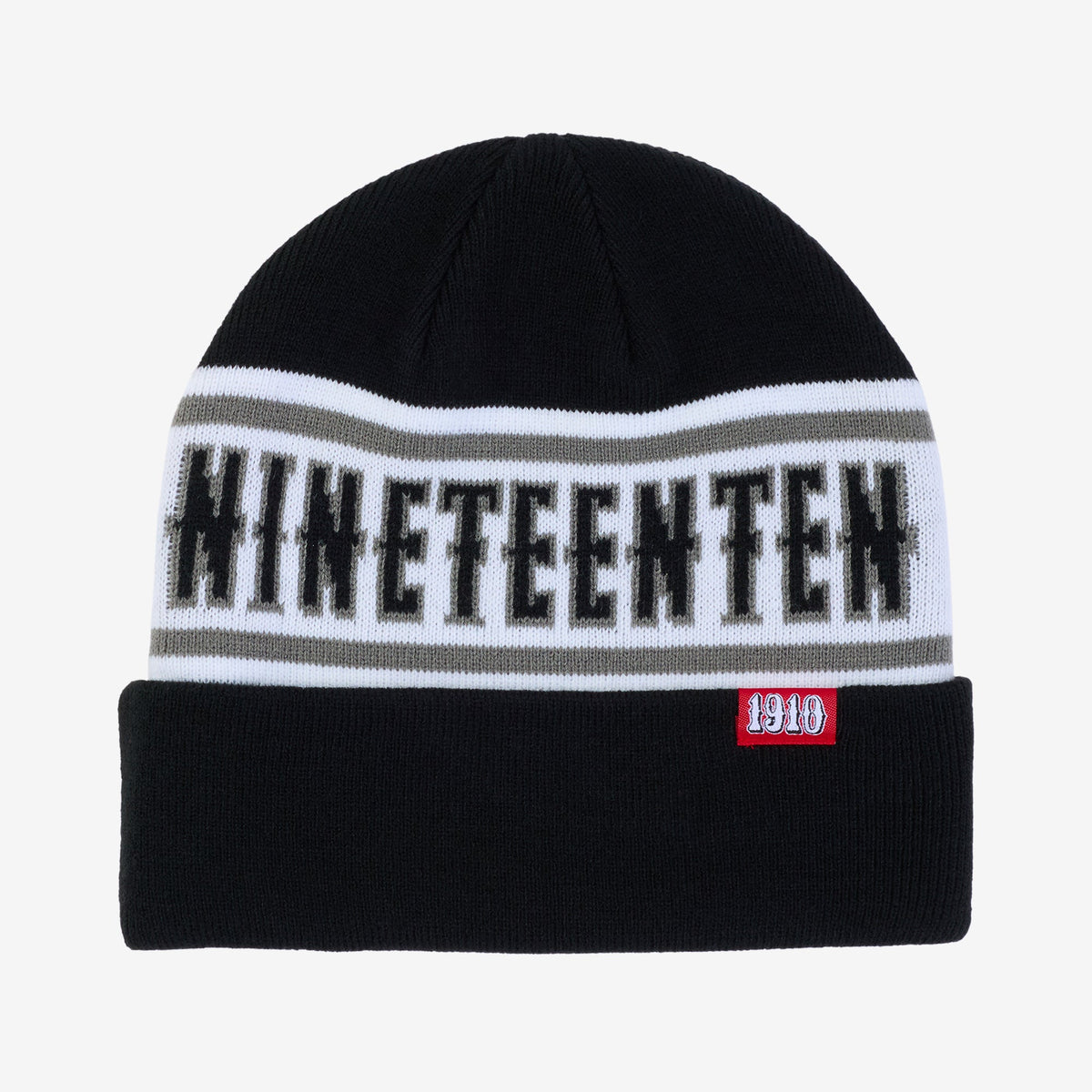 Hi Card Beanie // BLACK