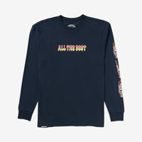 Arrows In The Dark LS Tee // NAVY