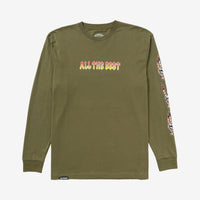 Arrows In The Dark LS Tee // OLIVE