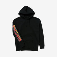 Hawks On The Run Pullover Hoodie // BLACK