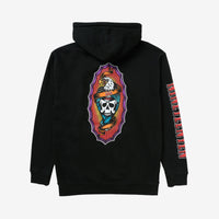 Hawks On The Run Pullover Hoodie // BLACK