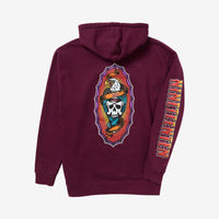 Hawks On The Run Pullover Hoodie // MAROON