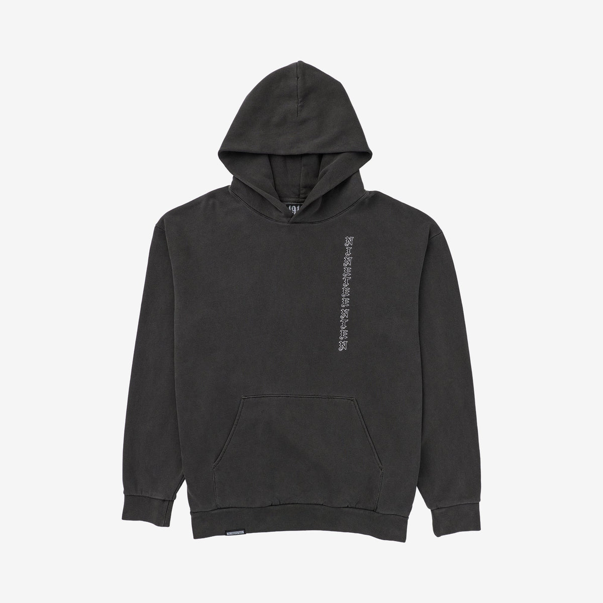 Age Of Winters G420 Pigment Dyed Hoodie // PIGMENT BLACK