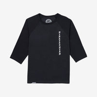 Age Of Winters Blacked Out Raglan // BLACK