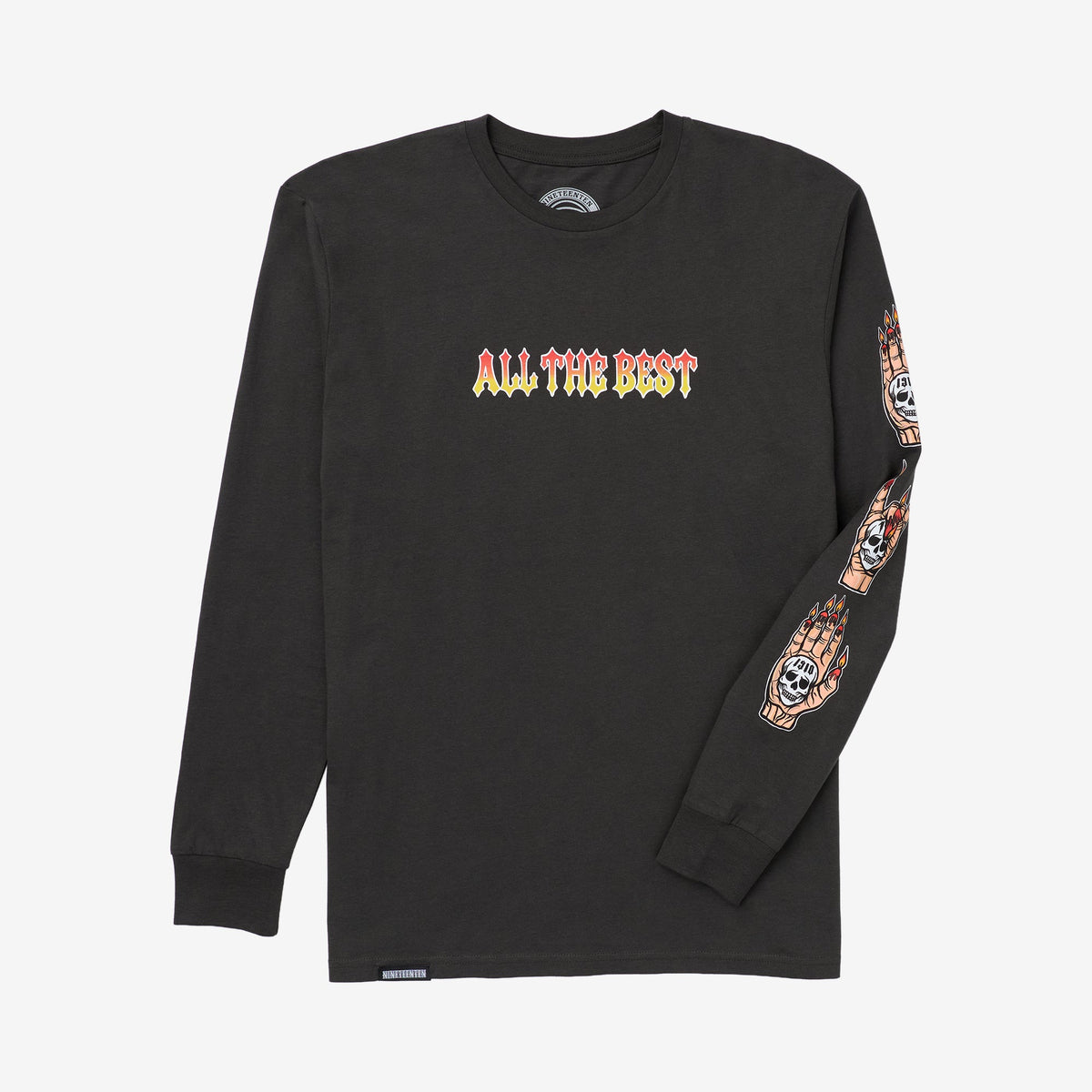 Arrows In The Dark LS Tee // VINTAGE BLACK