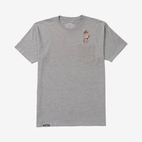 Arrows In The Dark SS Pocket Tee // HEATHER GREY