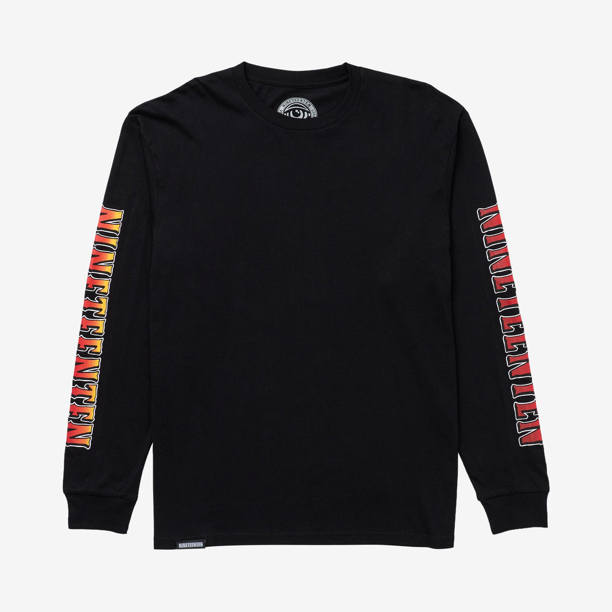 Hawks On The Run LS Tee // BLACK