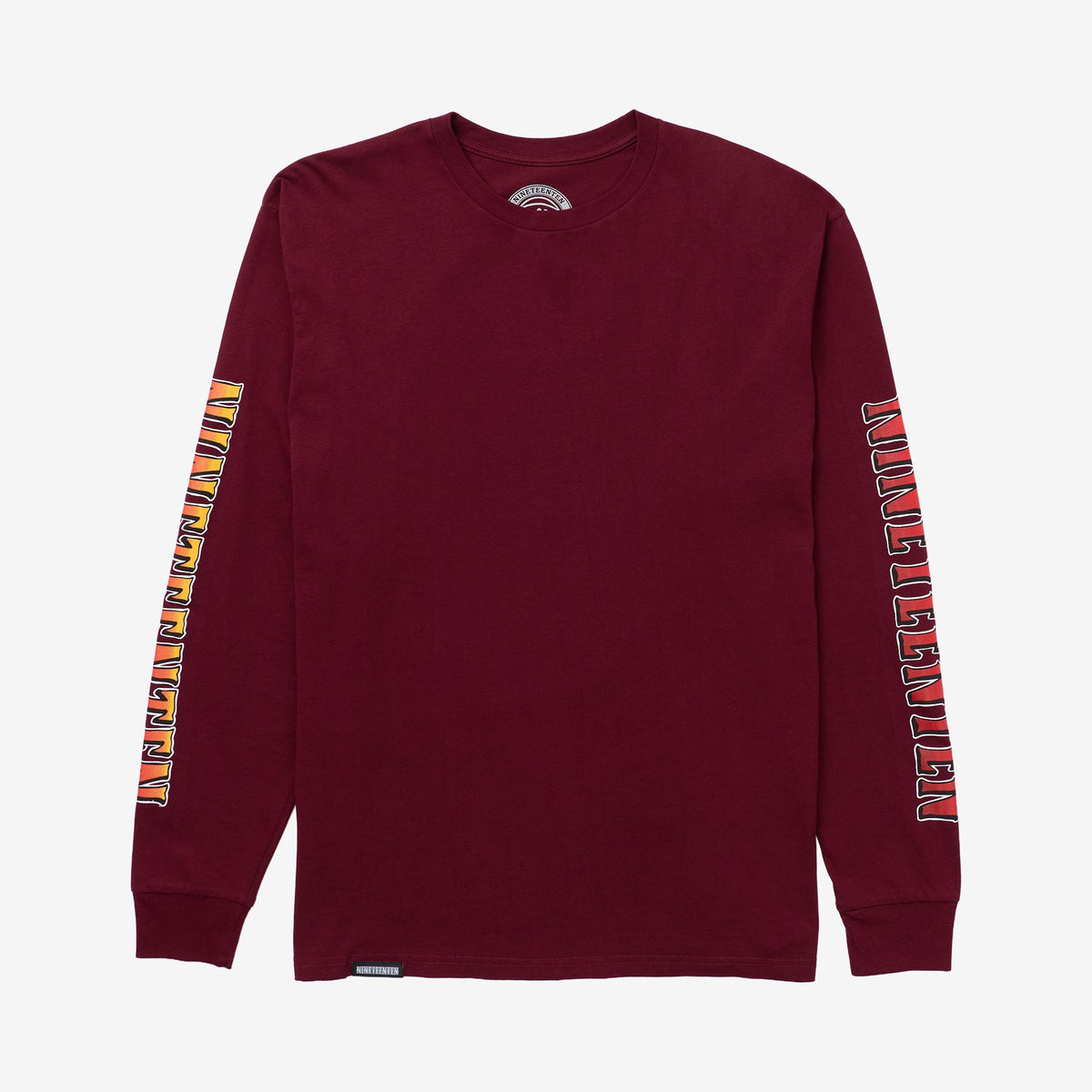 Hawks On The Run LS Tee // MAROON