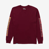 Hawks On The Run LS Tee // MAROON