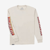 Hawks On The Run LS Tee // BONE