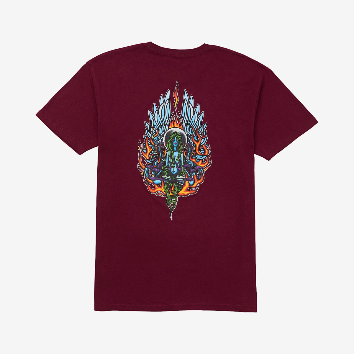 Freya  SS Tee // MAROON