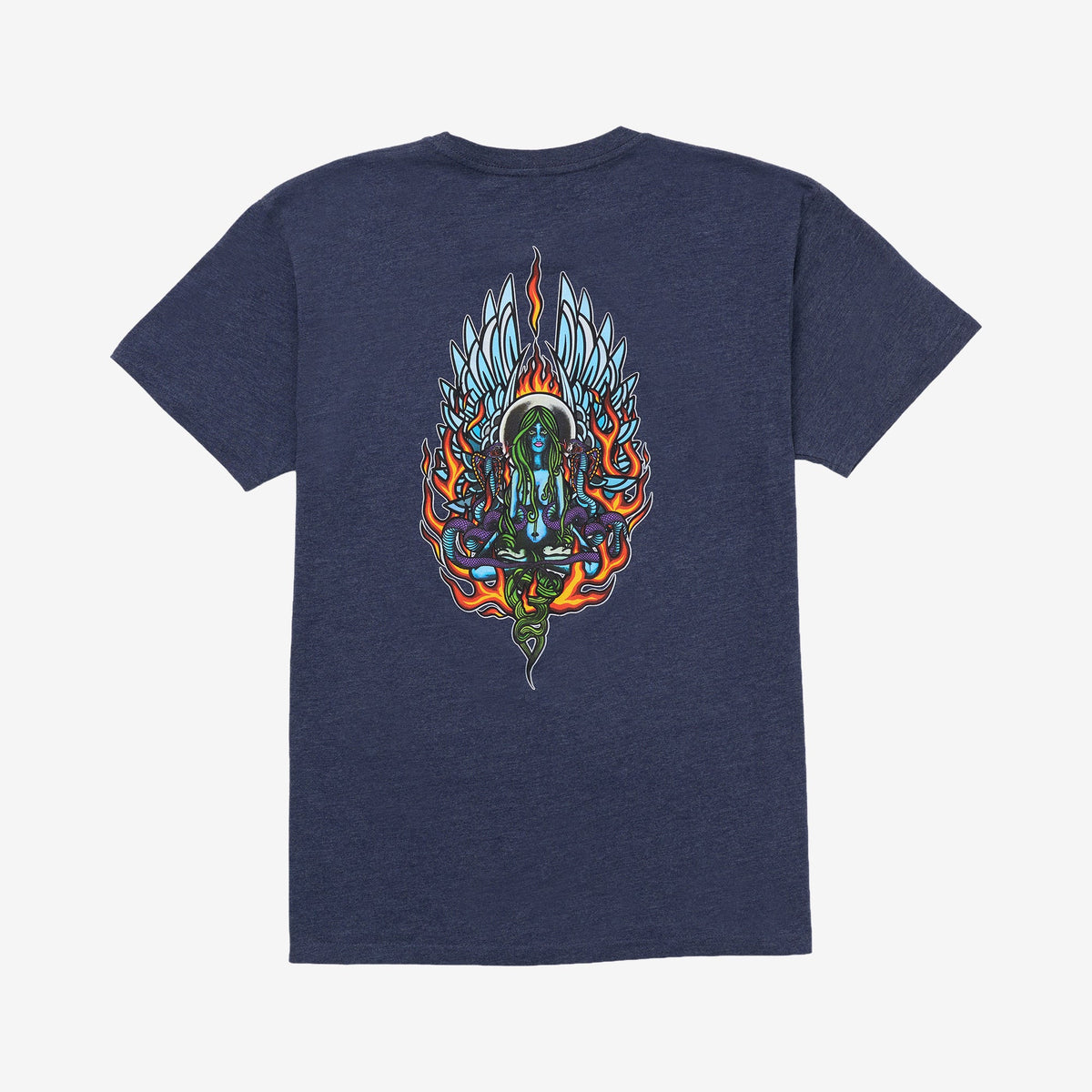 Freya  SS Tee // HEATHER NAVY
