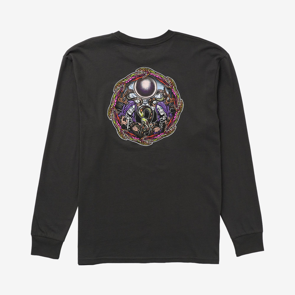 Hidden Masters LS Tee // VINTAGE BLACK