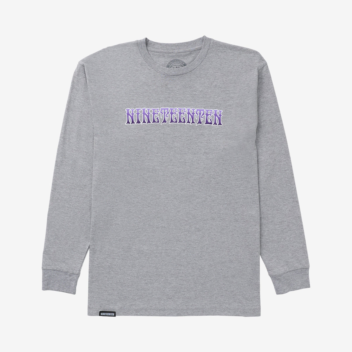 Hidden Masters LS Tee // HEATHER GREY
