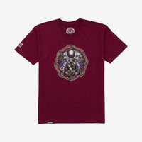 Hidden Masters SS Tee // MAROON