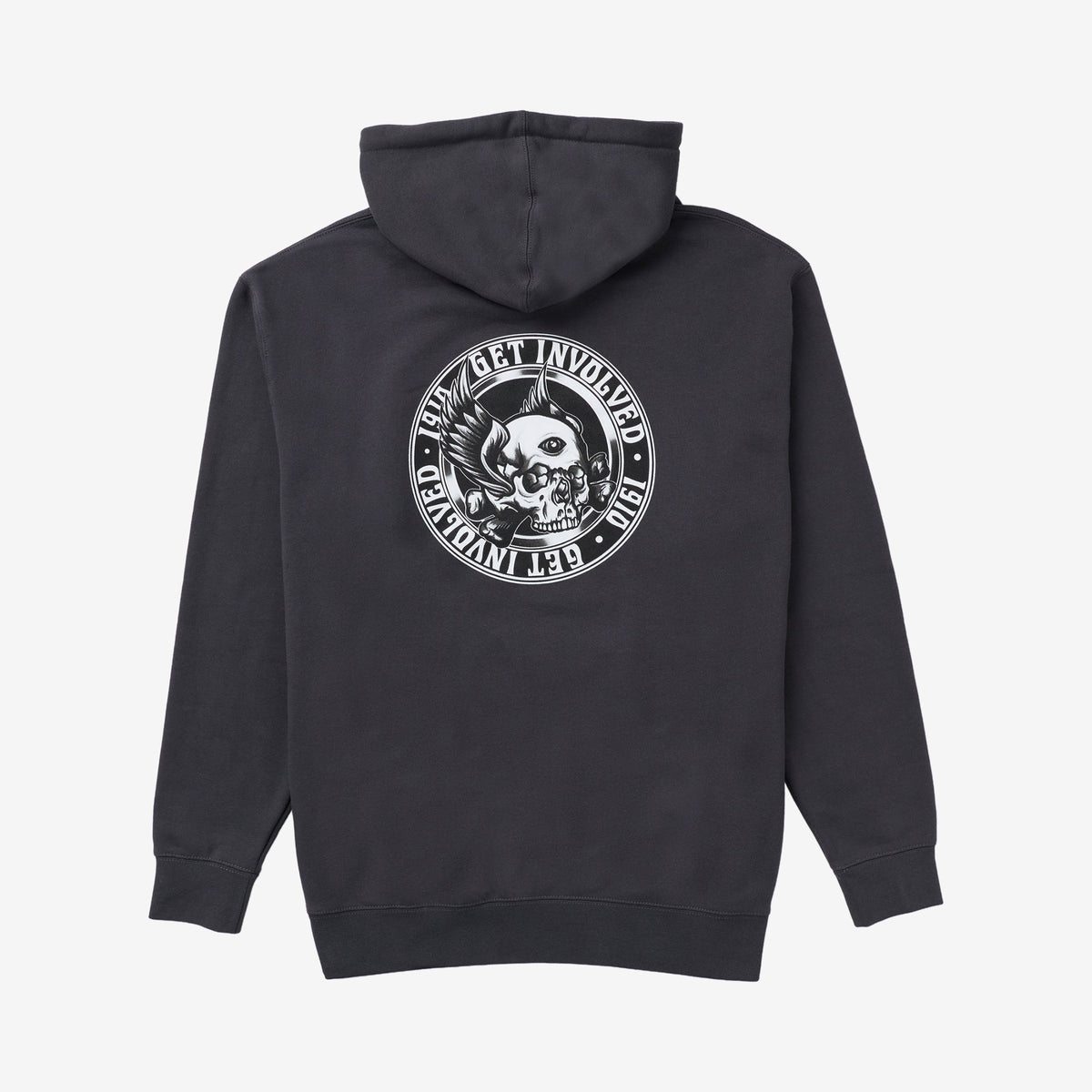Hero's III Hoodie // VINTAGE BLACK