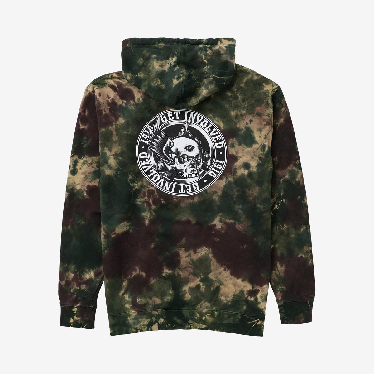 Hero's III Hoodie // TIE DYE CAMO