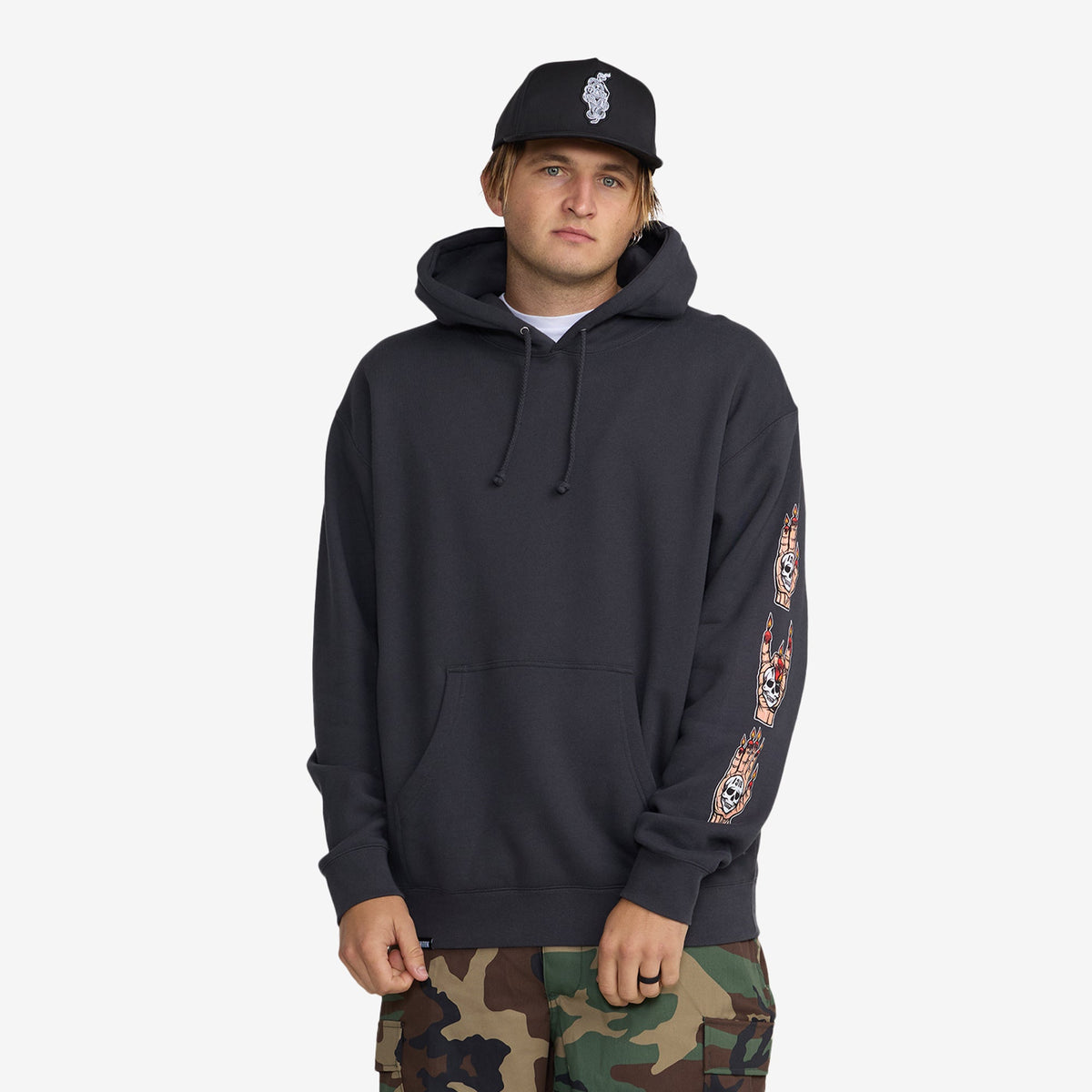 Arrows In The Dark Hoodie // VINTAGE BLACK