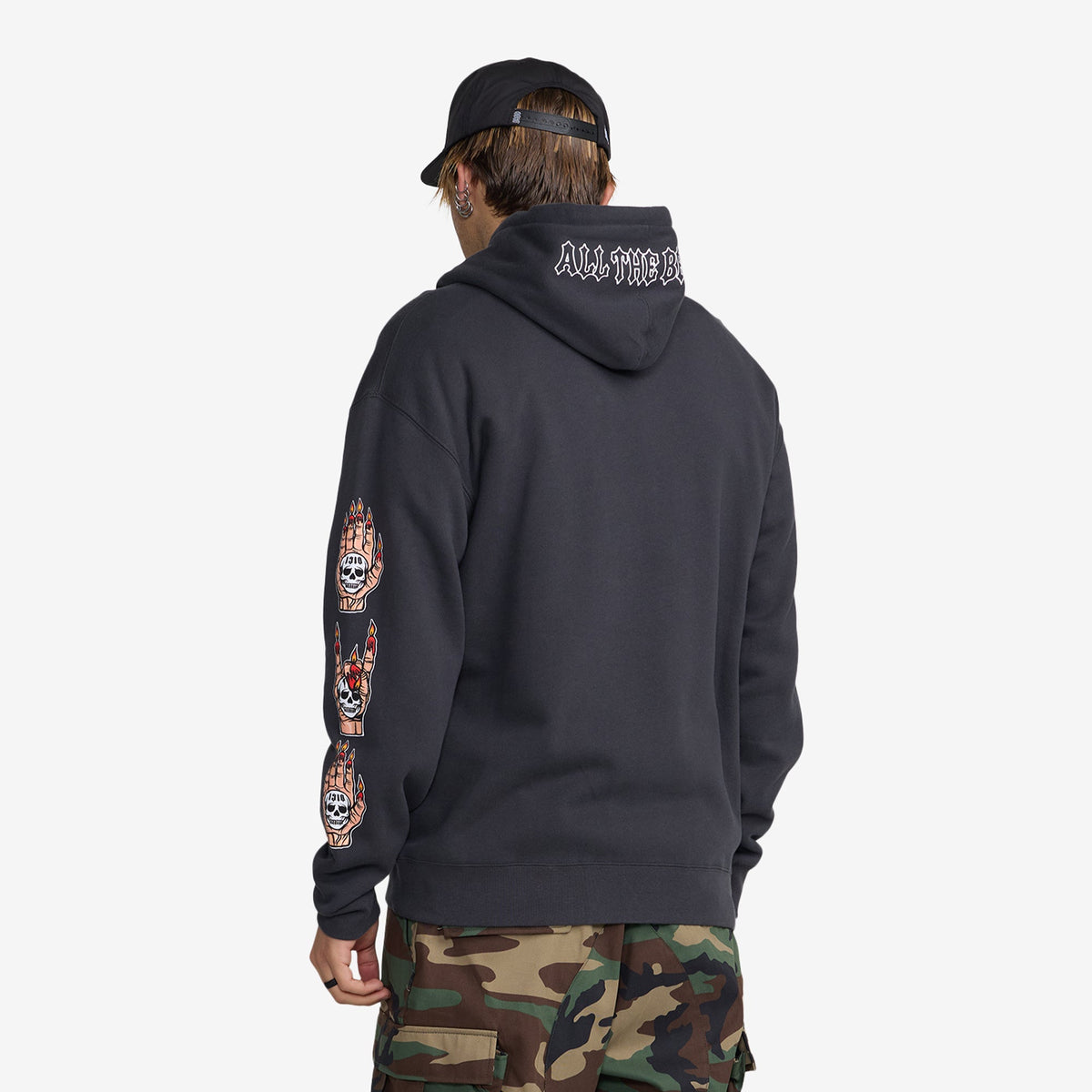 Arrows In The Dark Hoodie // VINTAGE BLACK