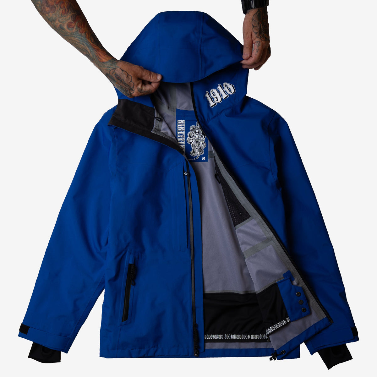 AUBURN 3L SNOW JACKET // STORM GREY