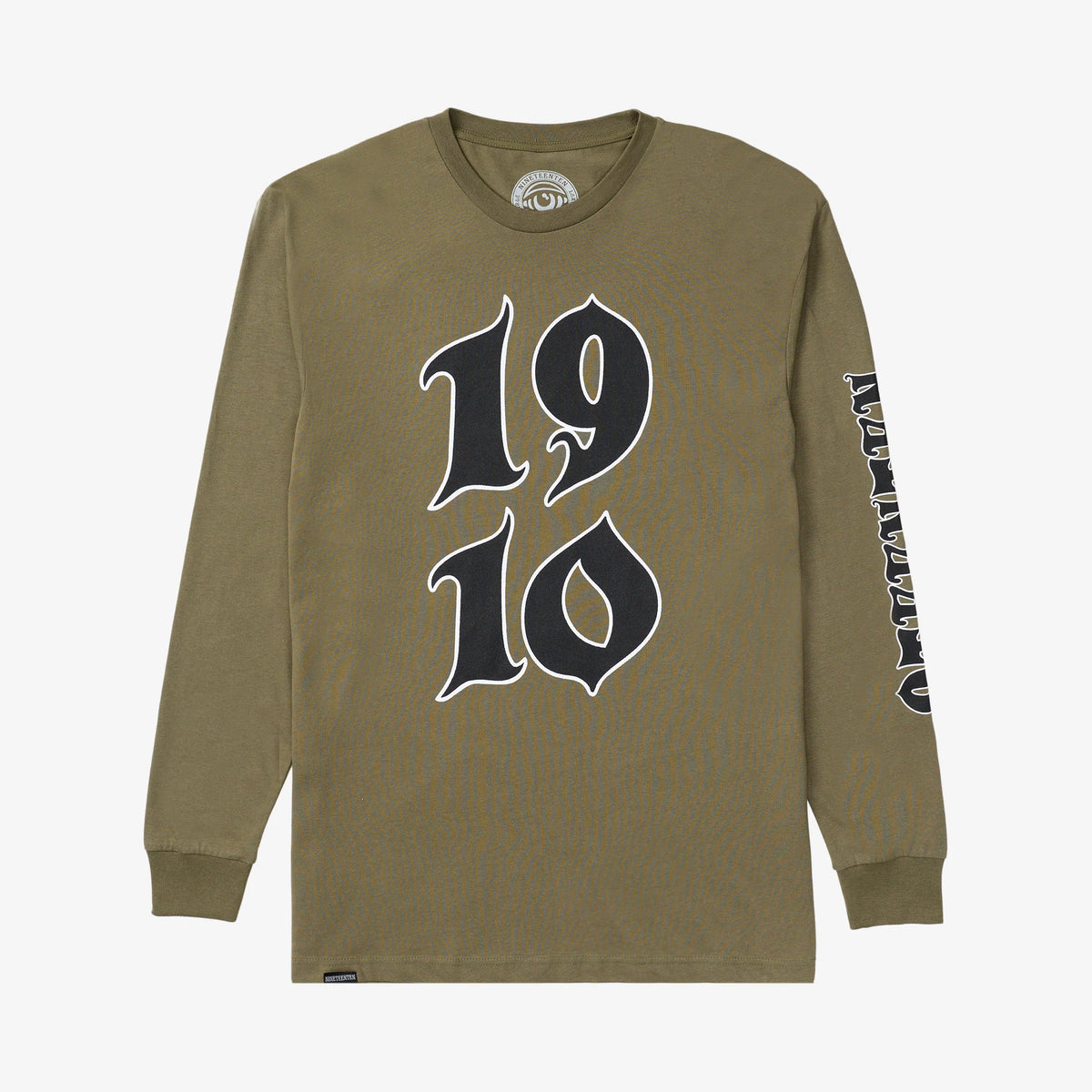 Ace of Snakes LS Tee // Military Green