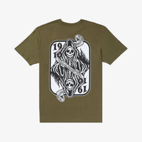 Ace of Snakes SS Tee // Military Green