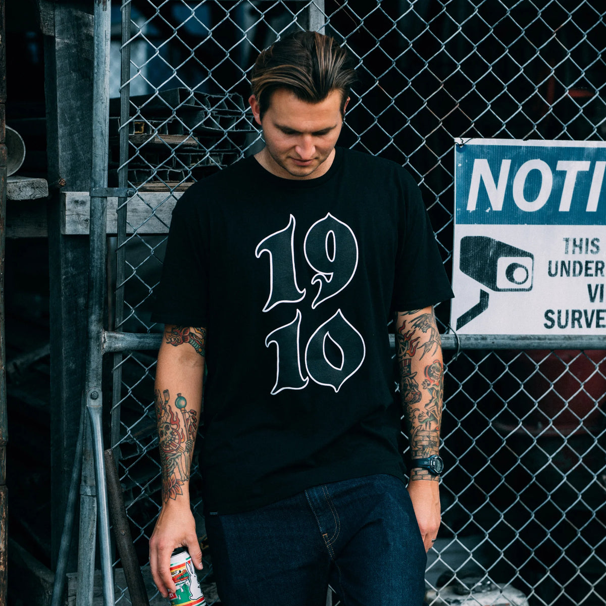 Ace of Snakes SS Tee // Black