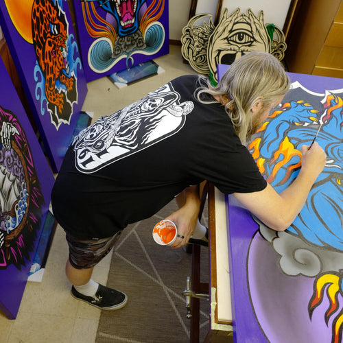 Ace of Snakes SS Tee // Black