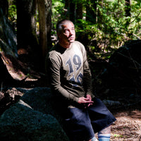 Ace of Snakes LS Tee // Military Green