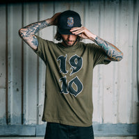 Ace of Snakes SS Tee // Military Green