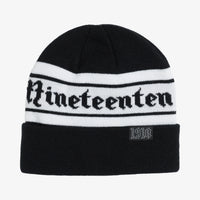 Ironhorse Beanie // Black/White